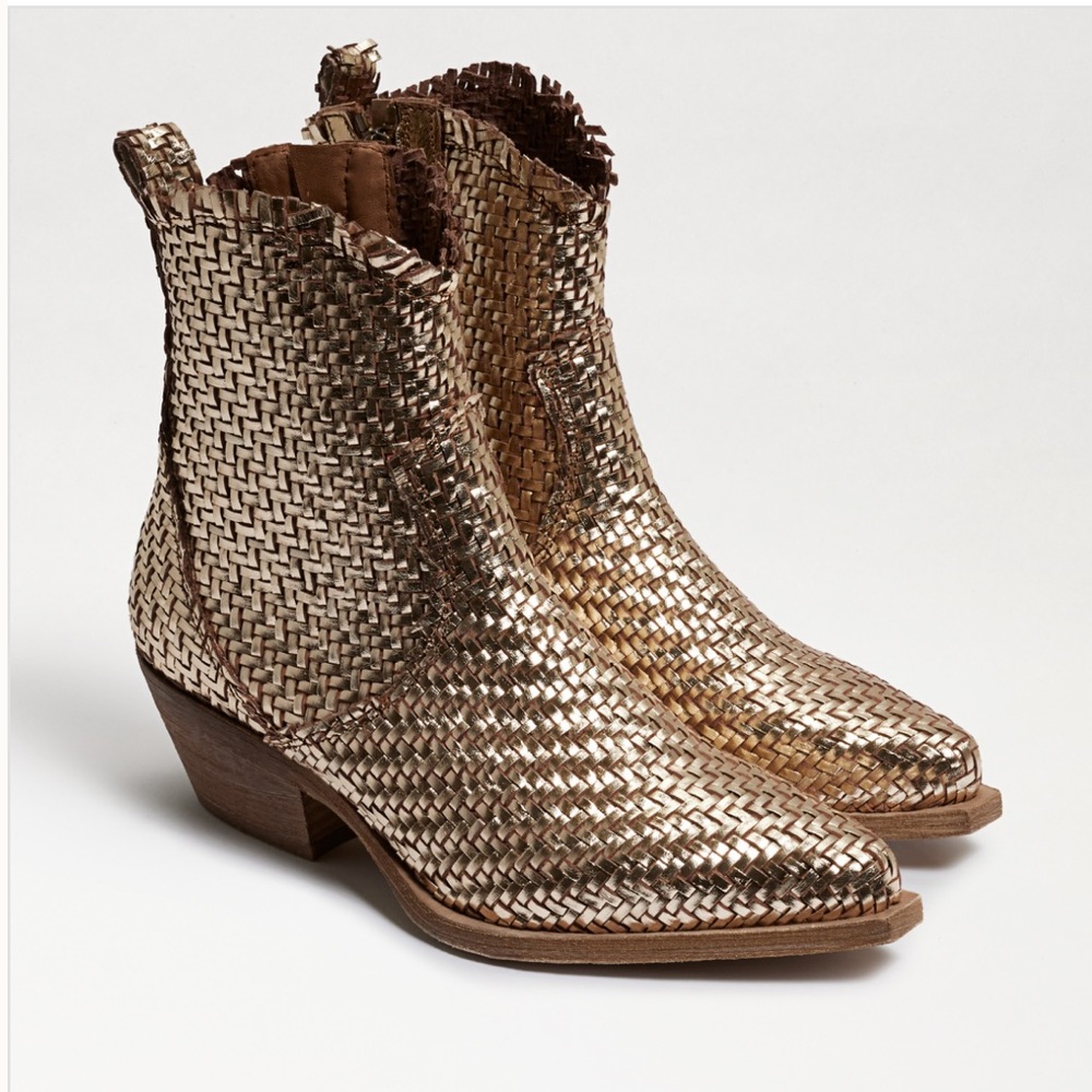 Sam Edelman Blair woven western boots
